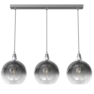 Lampa wisząca PALLA SILVER 3xE27