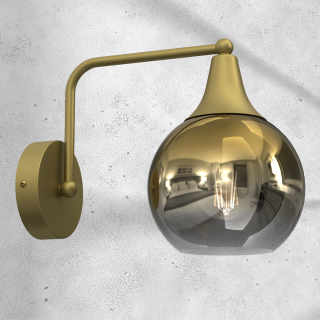 Kinkiet PALLA GOLD 1xE27