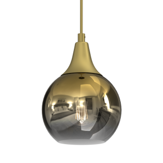Lampa wisząca PALLA GOLD 1xE27
