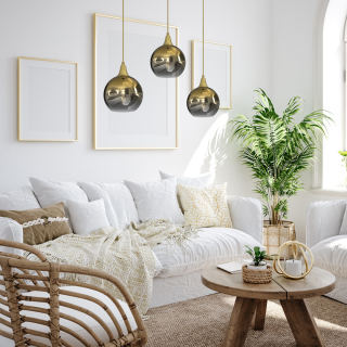 Lampa wisząca PALLA GOLD 3xE27