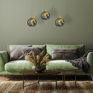 Lampa wisząca PALLA GOLD 3xE27