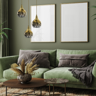 Lampa wisząca PALLA GOLD 3xE27