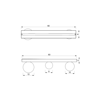 Lampa sufitowa BIBIONE 3xG9