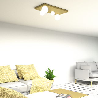 Lampa sufitowa BIBIONE GOLD 4xG9