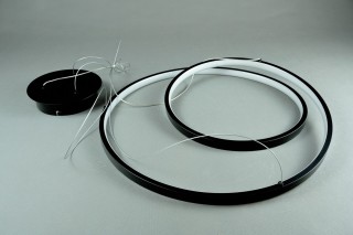 Lampa wisząca LUCERO BLACK 48W LED