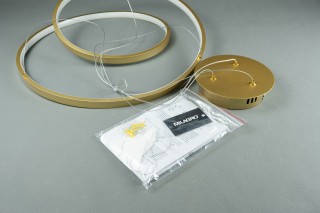 Lampa wisząca LUCERO GOLD 48W LED