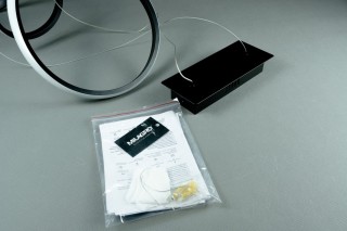 Lampa wisząca TESORO BLACK 48W LED