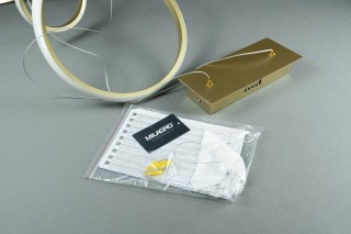 Lampa wisząca TESORO GOLD 48W LED