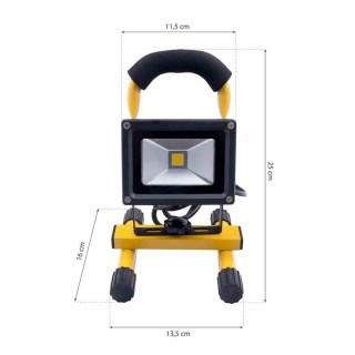 NAŚWIETLACZ LED 10W STATYW 0,5M