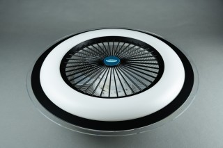 Plafoniera LED ZONDA BLACK 48W z wentylatorem