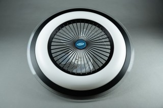 Plafoniera LED ZONDA BLACK 48W z wentylatorem