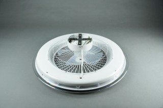 Plafoniera LED ZONDA BLACK 48W z wentylatorem