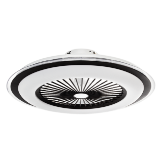 Plafoniera LED ZONDA BLACK 48W z wentylatorem
