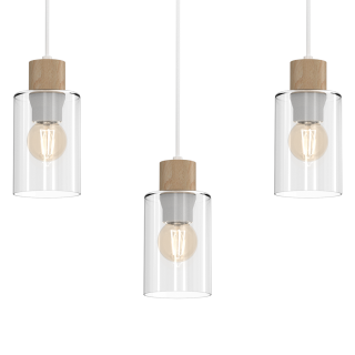 Lampa wisząca MADERA 3xE27