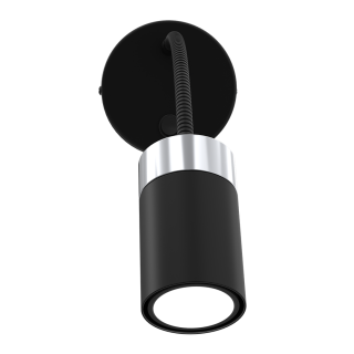 Kinkiet flex JOKER BLACK CHROME 1xGU10