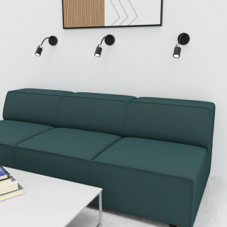 Kinkiet flex JOKER BLACK CHROME 1xGU10