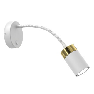 Kinkiet flex JOKER WHITE GOLD 1xGU10