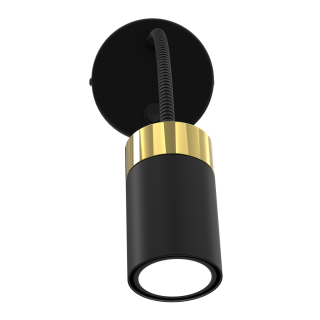 Kinkiet flex JOKER BLACK GOLD 1xGU10