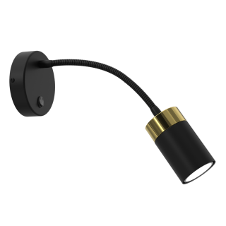 Kinkiet flex JOKER BLACK GOLD 1xGU10