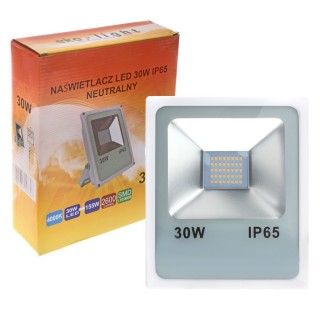 NAŚWIETLACZ LED 30W BIAŁY