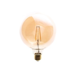 Żarówka filamentowa LED 6W G125 E27 2700K Amber