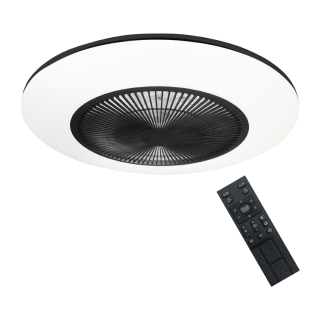 Plafoniera LED ARIA BLACK 38W z wentylatorem
