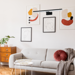 Kinkiet PINTO BLACK 12W LED 50 cm