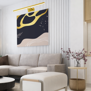 Kinkiet PINTO GOLD 12W LED 50 cm