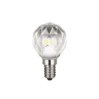 Żarówka LED 3W E14 G40 Barwa neutralna 4000K Kryształ