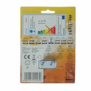 LAMPKA WTYKOWA LED Z CZUJNIKIEM ZMIERZCHOWYM