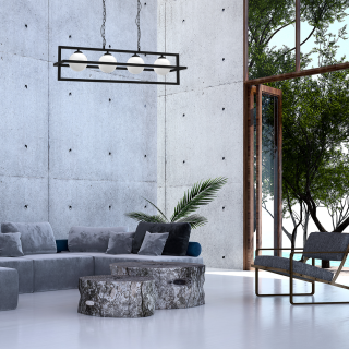 Lampa wisząca DIEGO 5xE27