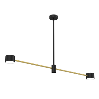 Lampa sufitowa CROSS GOLD 2xGX53