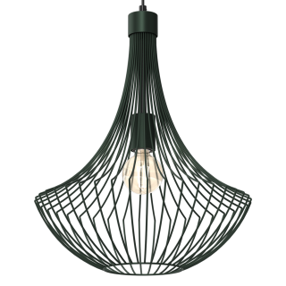 Lampa wisząca CESTA GREEN 1xE27