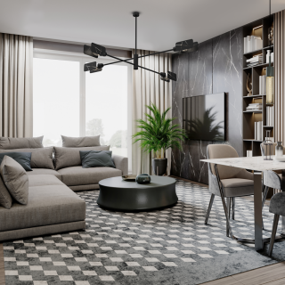 Lampa wisząca ASTRA 4xE27