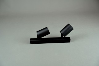 Lampa sufitowa HUDSON BLACK 2xGU10