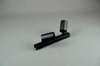 Lampa sufitowa HUDSON BLACK 2xGU10