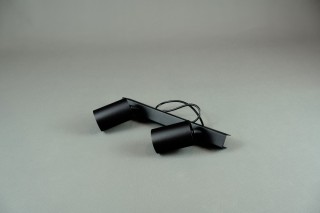 Lampa sufitowa HUDSON BLACK 2xGU10