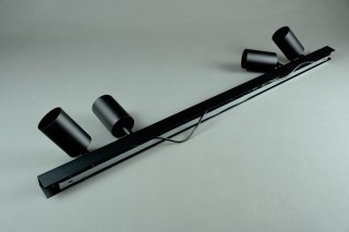 Lampa sufitowa HUDSON BLACK 4xGU10