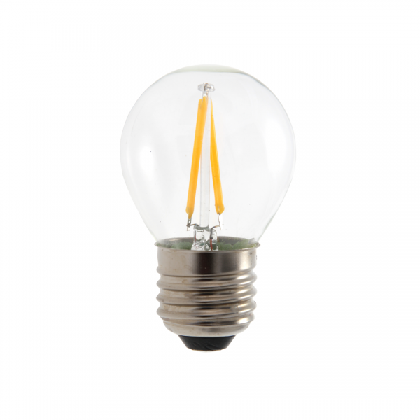 Żarówka filamentowa LED 4W E27 G45 Barwa ciepła 2700K