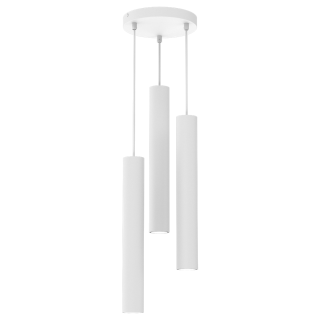 Lampa wisząca HUDSON WHITE 3xGU10