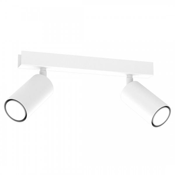 Lampa sufitowa HUDSON WHITE 2xGU10