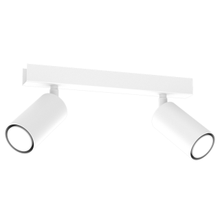 Lampa sufitowa HUDSON WHITE 2xGU10