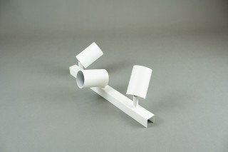 Lampa sufitowa HUDSON WHITE 3xGU10