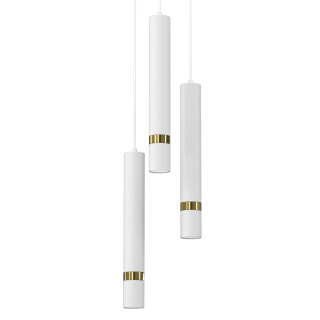 Lampa wisząca JOKER WHITE/GOLD 3xGU10