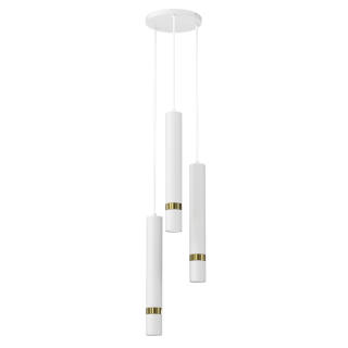Lampa wisząca JOKER WHITE/GOLD 3xGU10