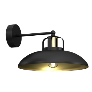 Kinkiet FELIX BLACK/GOLD 1xE27