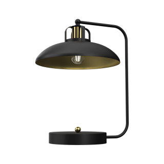 Lampka biurkowa FELIX BLACK/GOLD 1xE27