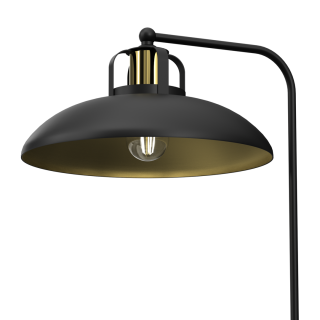 Lampka biurkowa FELIX BLACK/GOLD 1xE27