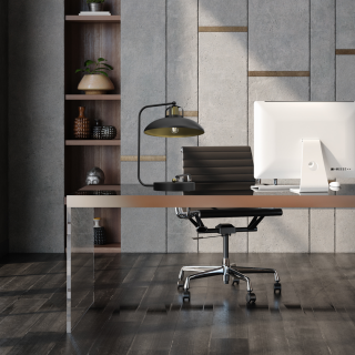 Lampka biurkowa FELIX BLACK/GOLD 1xE27