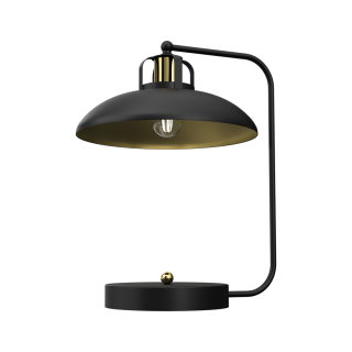 Lampka biurkowa FELIX BLACK/GOLD 1xE27